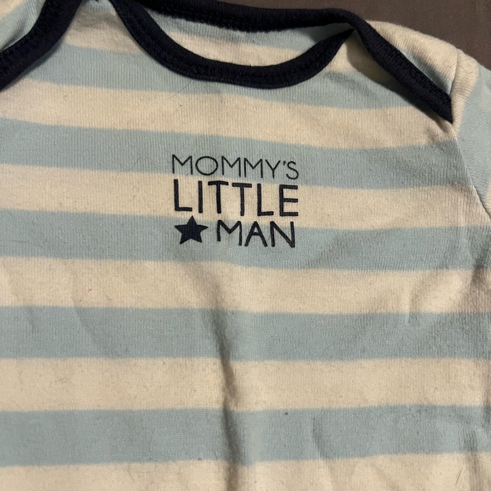 Mommy’s Little Man onesie